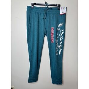 NFL Philadelphia Eagles Sleepwear Joggers Teal Green Pajama Pants